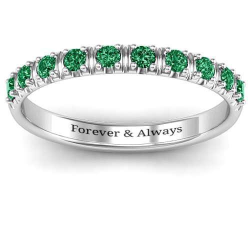Magical Affinity Ring – Sterling Silver with Emerald