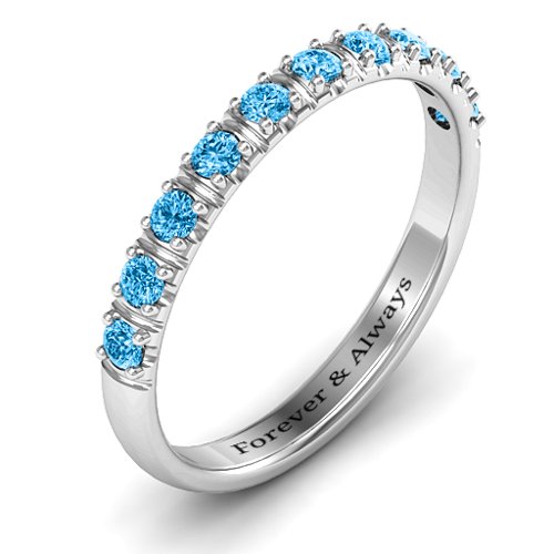 Magical Affinity Ring – Sterling Silver with Blue Topaz