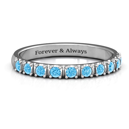 Magical Affinity Ring – Sterling Silver with Blue Topaz