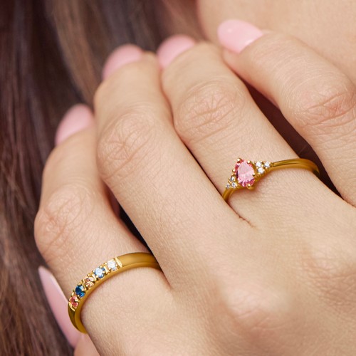 3 - 11 Gemstone Affinity Ring