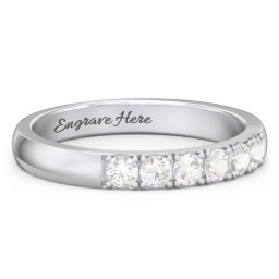 3 - 11 Gemstone Affinity Ring in 925 Sterling Silver with Cubic Zirconia
