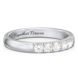 3 - 11 Gemstone Affinity Ring in 925 Sterling Silver with Cubic Zirconia