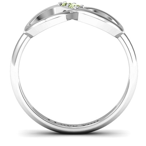 "Twosome" Infinity Ring