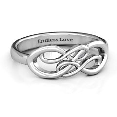 Everlasting Infinity Ring – Sterling Silver