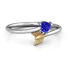 Heart & Arrow Ring