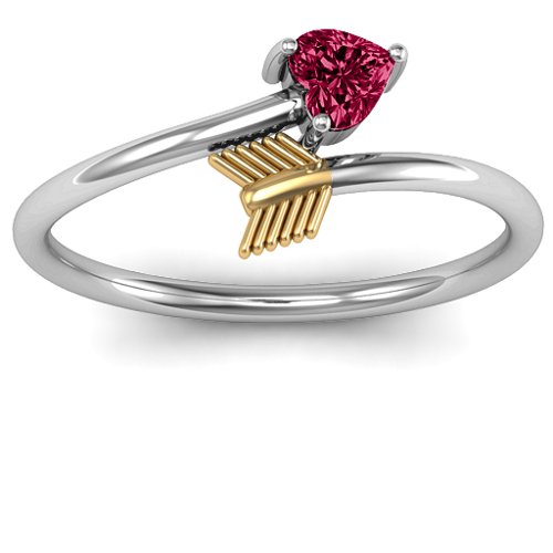 Heart & Arrow Ring