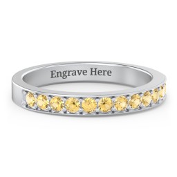 Classic Half Eternity Ring