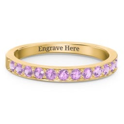 Classic Half Eternity Ring