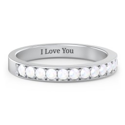 Classic Half Eternity Ring