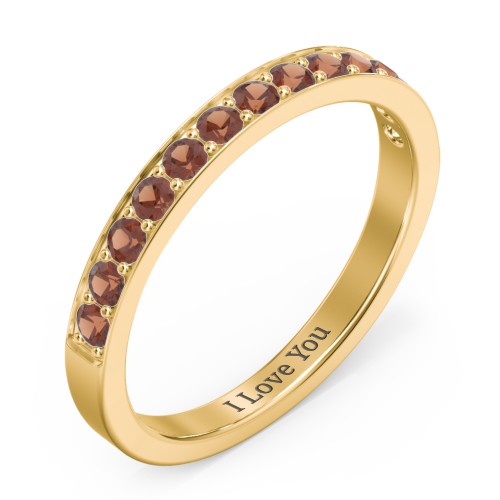Classic Half Eternity Ring