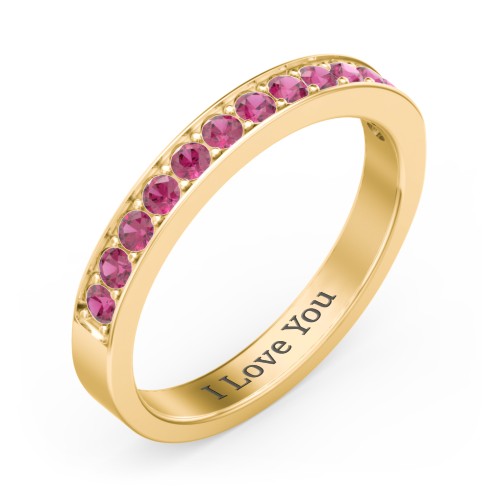 Classic Half Eternity Ring