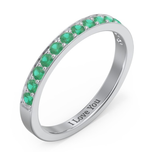 Classic Half Eternity Ring