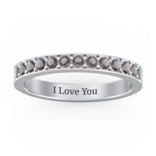 Classic Half Eternity Ring