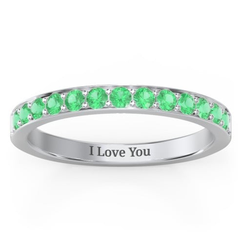 Classic Half Eternity Ring