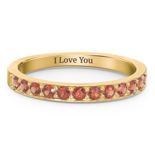 Classic Half Eternity Ring