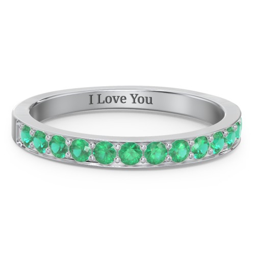 Classic Half Eternity Ring