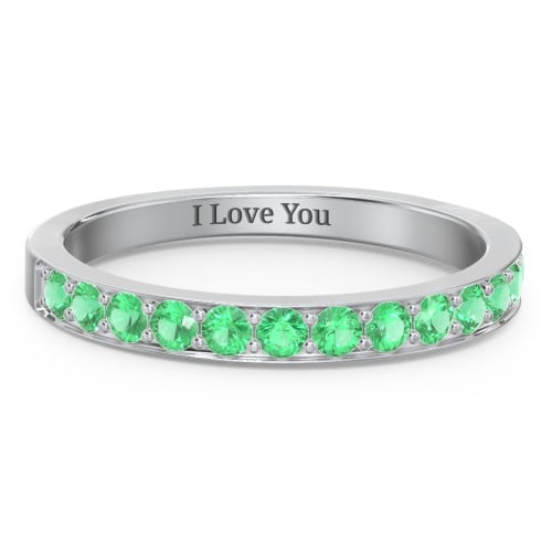 Classic Half Eternity Ring