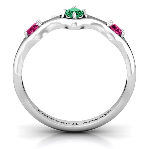 Wavy Trio Ring