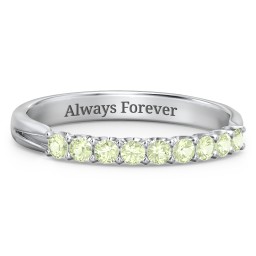 Glimmering Love Ring