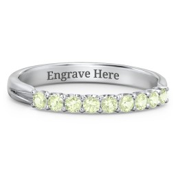 Glimmering Love Ring