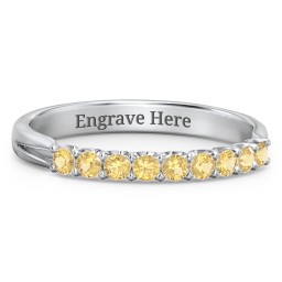 Glimmering Love Ring