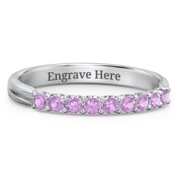 Glimmering Love Ring