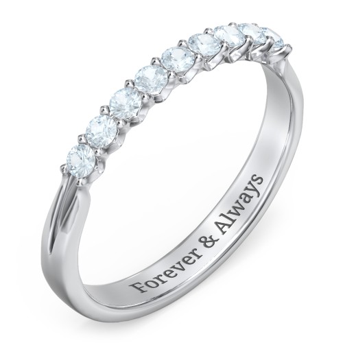 Glimmering Love Ring