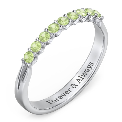 Glimmering Love Ring