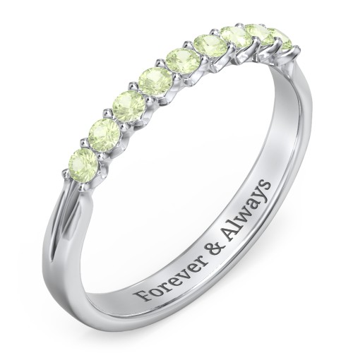 Glimmering Love Ring