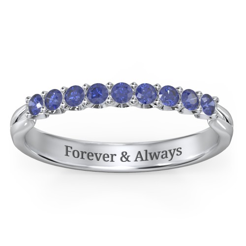 Glimmering Love Ring