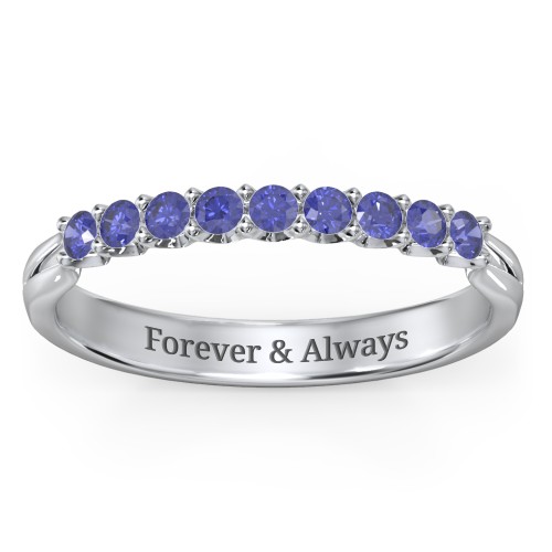 Glimmering Love Ring