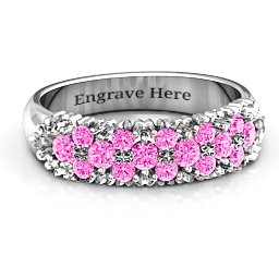 Loving in Color Ring in 925 Sterling Silver with Pink Tourmaline