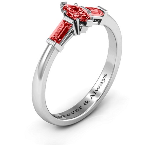 Marquise Cut Love Ring