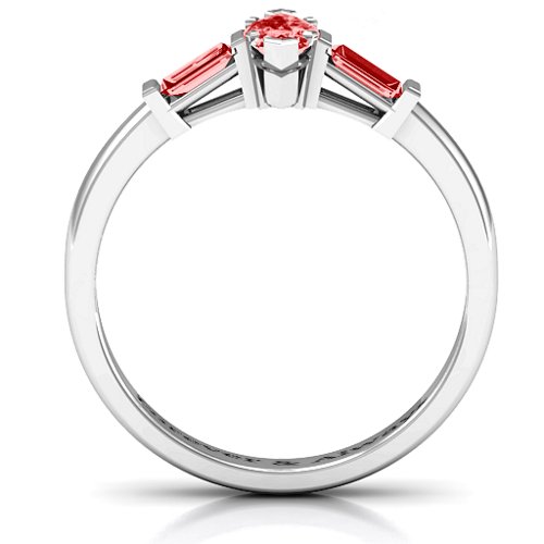 Marquise Cut Love Ring