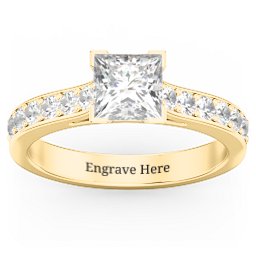 Janelle Princess Cut Ring