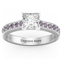 Janelle Princess Cut Ring