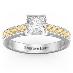 Janelle Princess Cut Ring