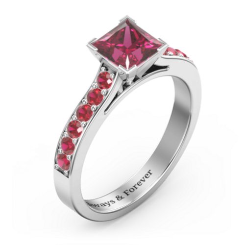 Janelle Princess Cut Ring
