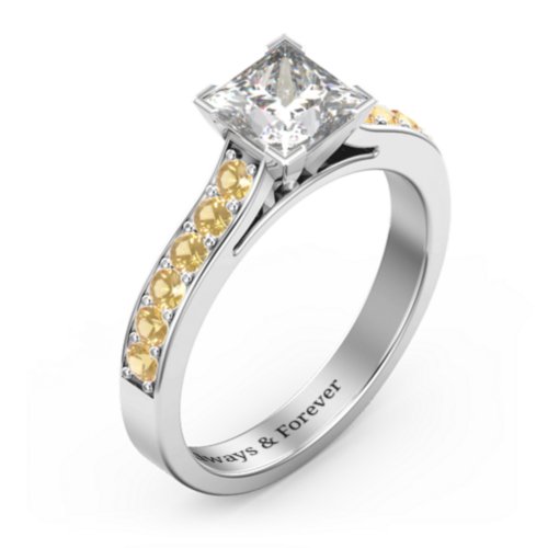 Janelle Princess Cut Ring