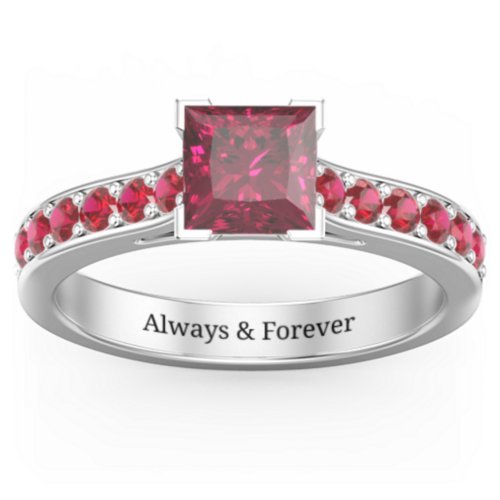 Janelle Princess Cut Ring