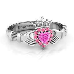 Claddagh with Halo Ring