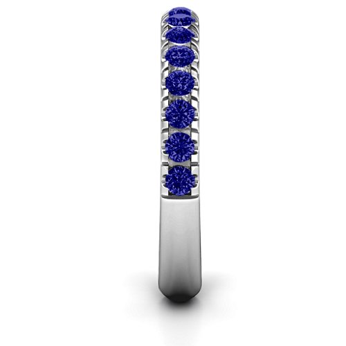 Love All Around Ring – Sterling Silver with Blue Sapphire