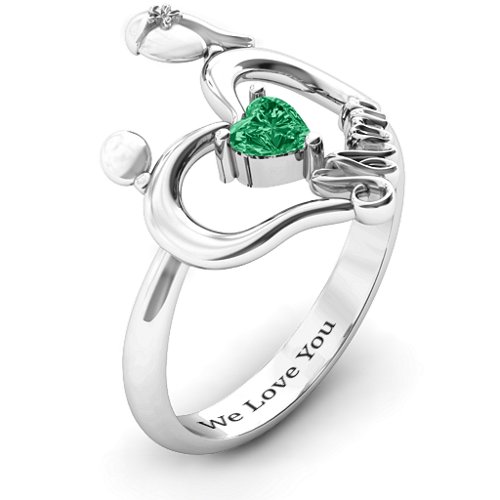 Unbreakable Bond Heart Ring