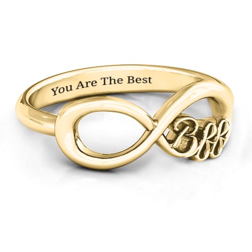 BFF Friendship Infinity Ring