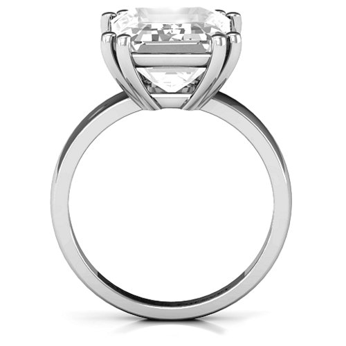 Basket Set Emerald Cut Ring