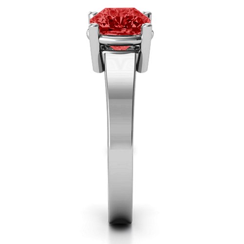 Cushion Cut Solitaire Ring