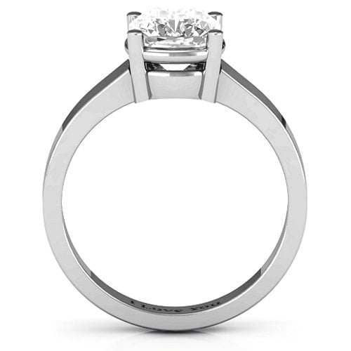 Cushion Cut Solitaire Ring