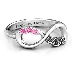 USA Infinity Ring