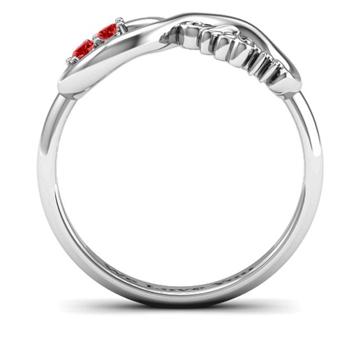 2-10 Stone Nana Infinity Ring