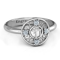 Chai Filigree Ring